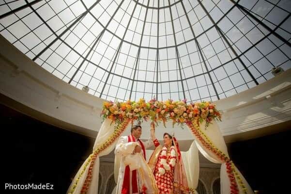 Bride and groom at The Merion in Southern New Jersey